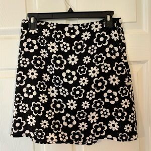 Hollister Ultra High Rise A-Line Crepe Mini Skirt